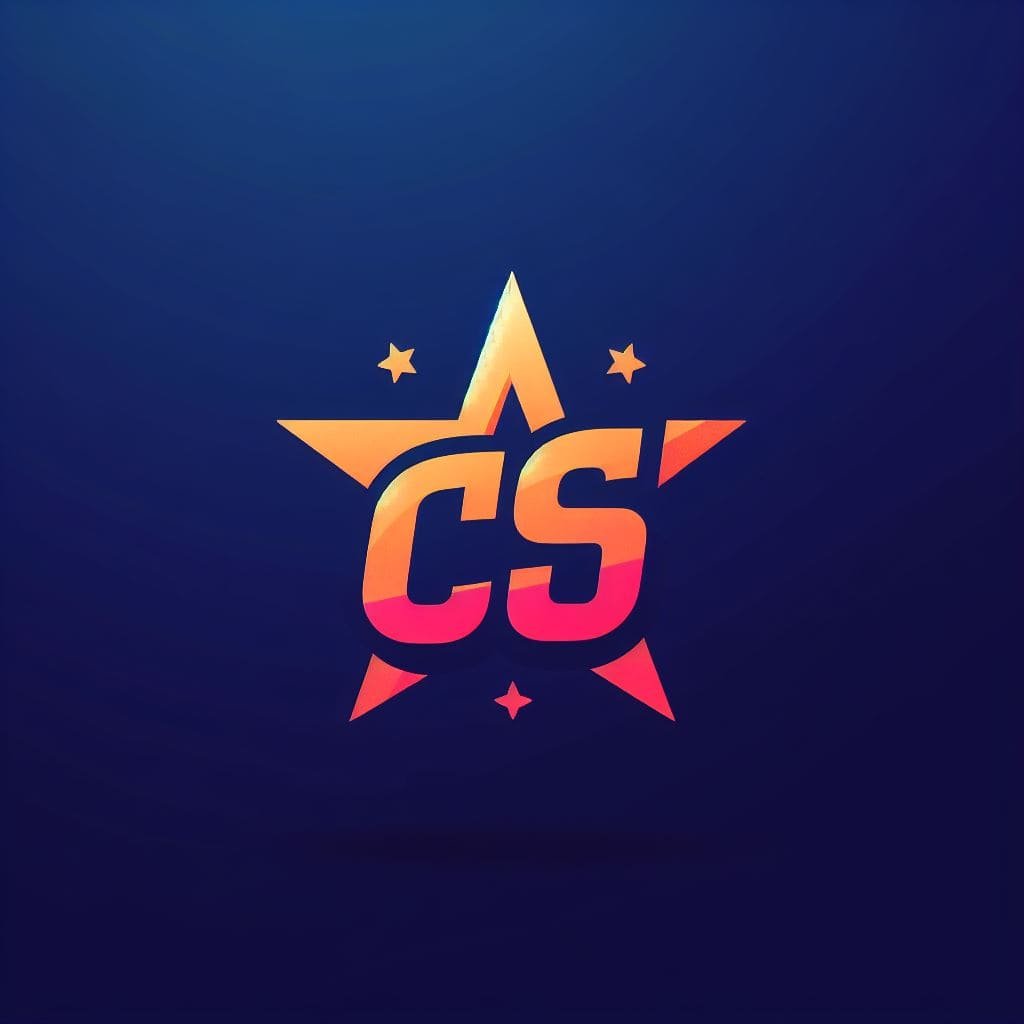 Cheer Stars Logo Design