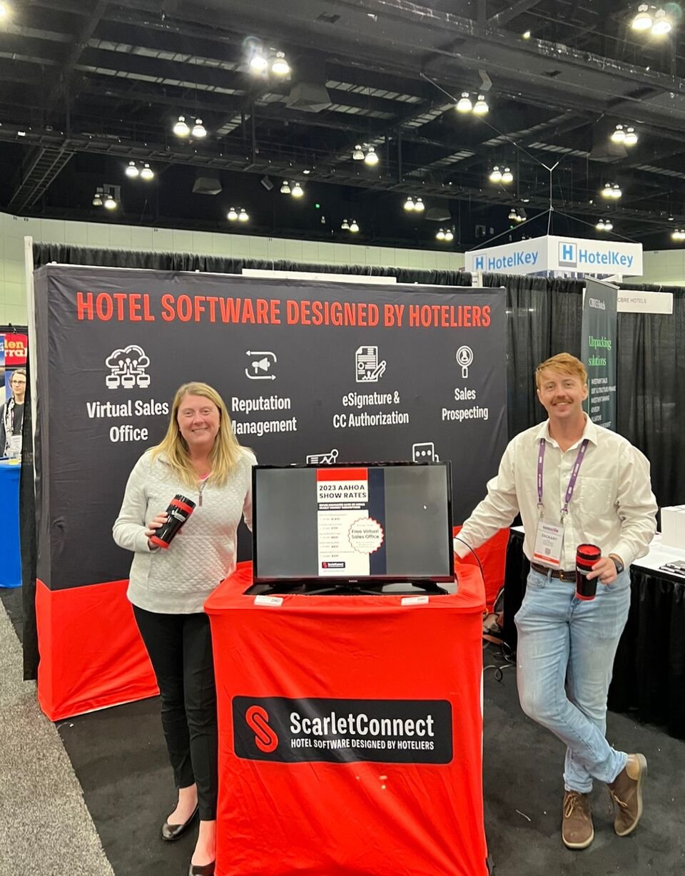 Scarlet Connect Tradeshow Booth Design