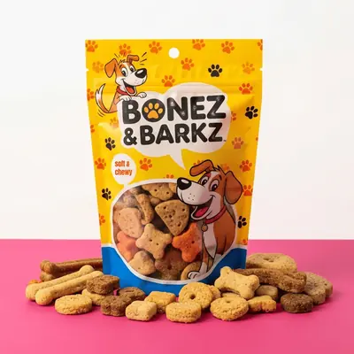 Dog Treats Packaging Label