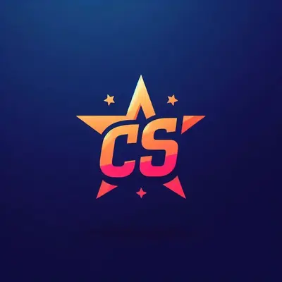 Cheer Stars Logo Design