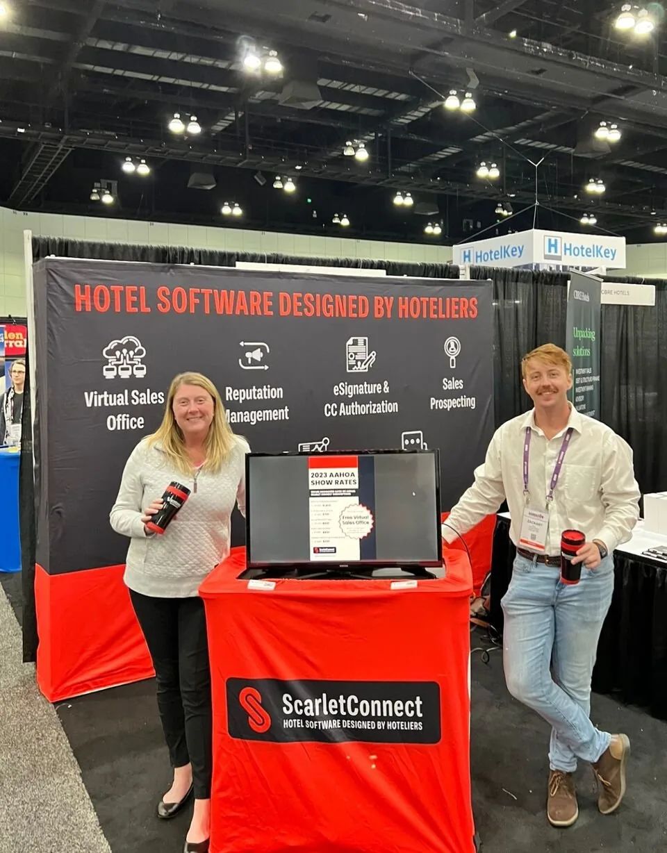 Scarlet Connect Tradeshow Booth Design